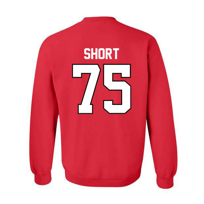 Georgia - NCAA Football : Mason Short - Classic Shersey Crewneck Sweatshirt-1