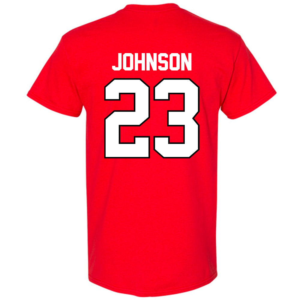 Georgia - NCAA Baseball : Cole Johnson - Classic Shersey T-Shirt-1