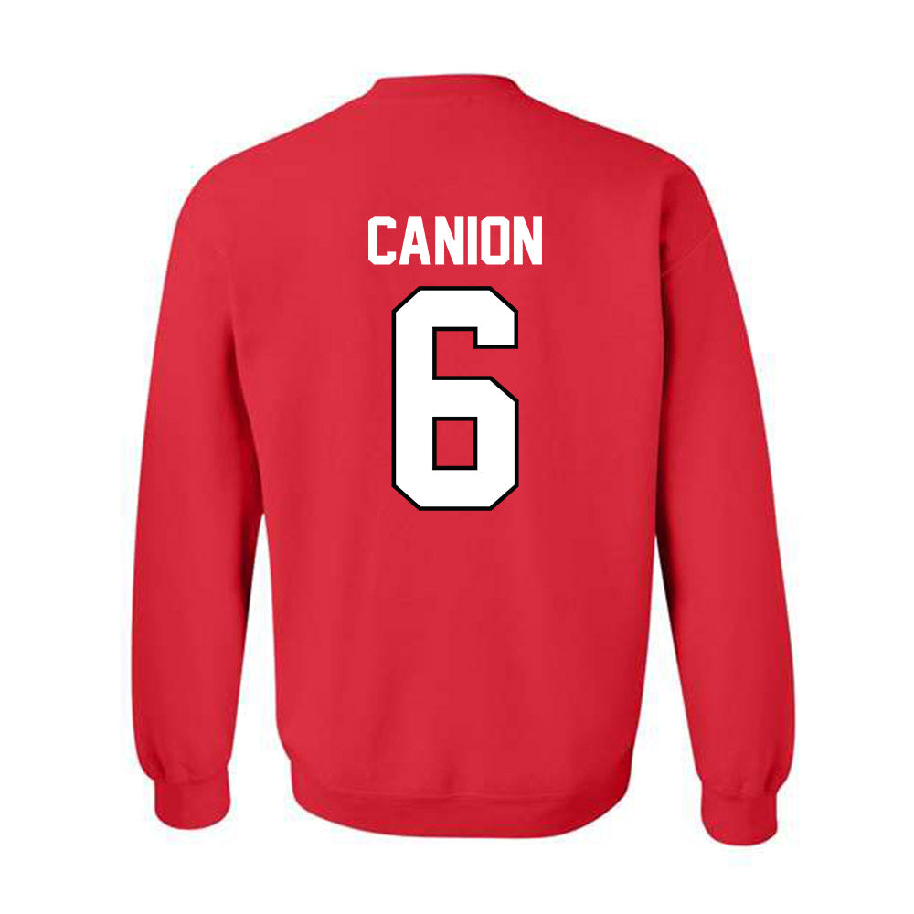 Georgia - NCAA Football : Isiah Canion - Classic Shersey Crewneck Sweatshirt-1