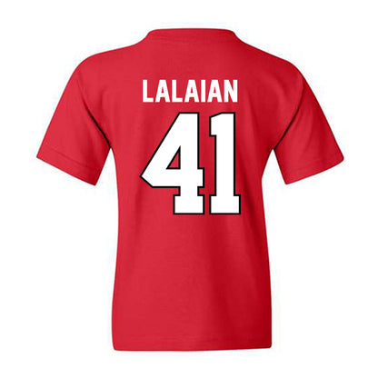 Georgia - NCAA Football : David Lalaian - Classic Shersey Youth T-Shirt-1