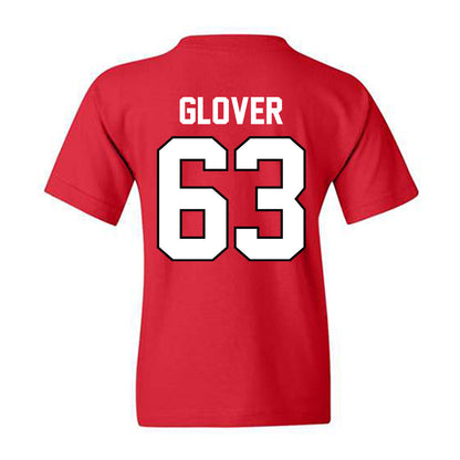Georgia - NCAA Football : Dontrell Glover - Classic Shersey Youth T-Shirt-1
