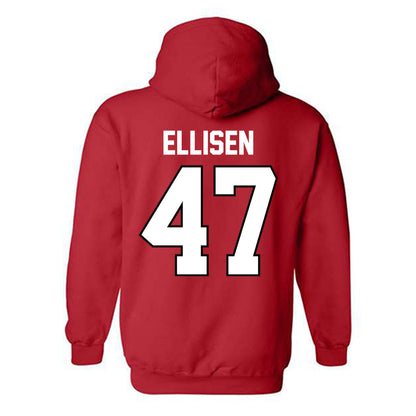 Georgia - NCAA Baseball : Thomas Ellisen - Classic Shersey Hooded Sweatshirt-1