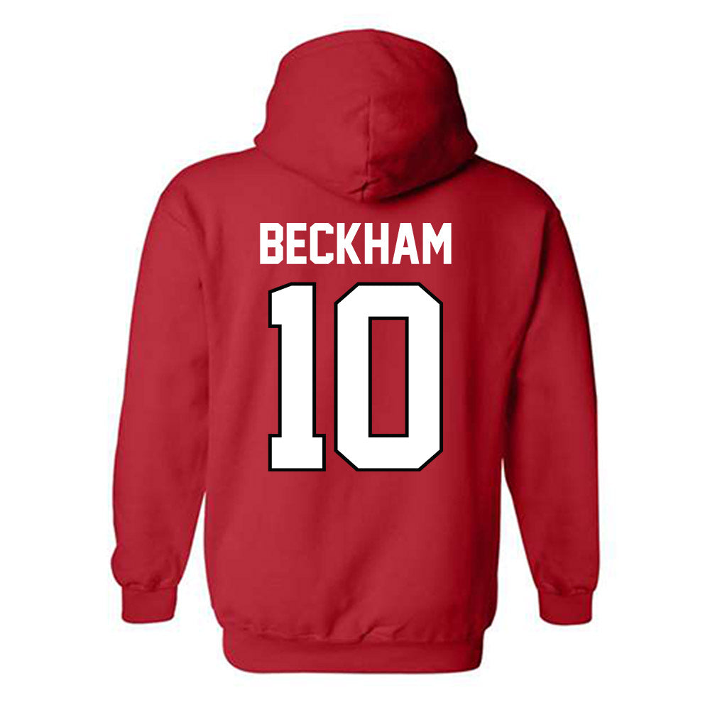 Georgia - NCAA Women's Basketball : Aubrey Beckham - Classic Shersey Hooded Sweatshirt-1