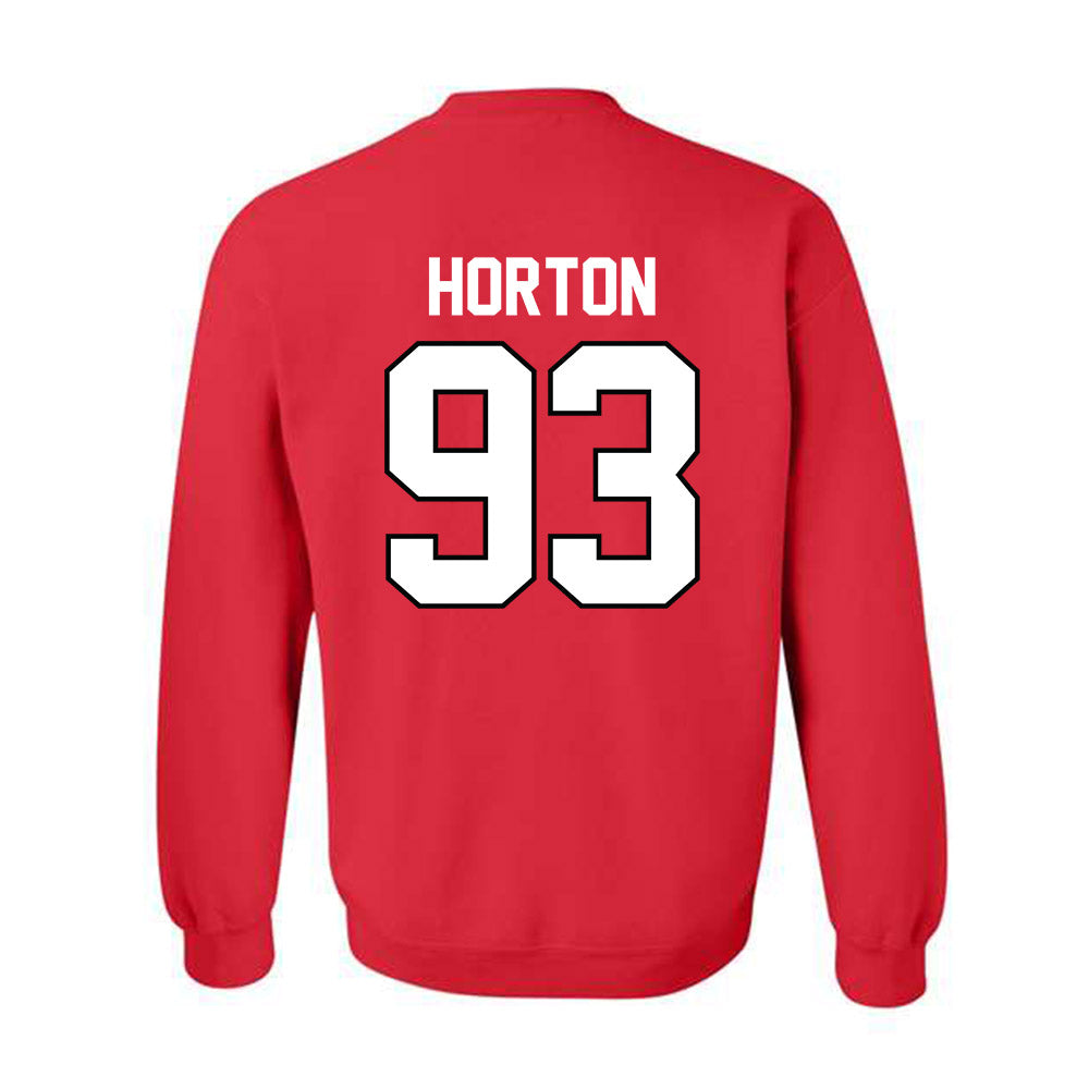 Georgia - NCAA Football : Carter Horton - Classic Shersey Crewneck Sweatshirt-1