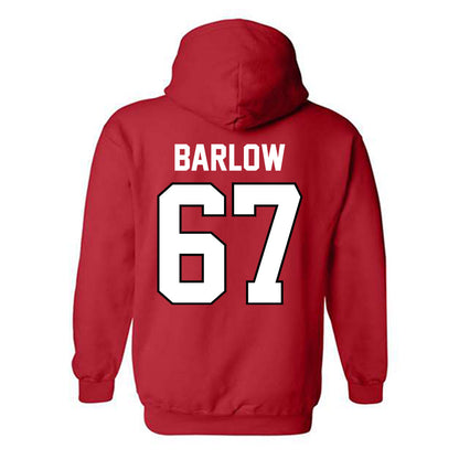 Georgia - NCAA Football : Clinton Barlow - Classic Shersey Hooded Sweatshirt-1