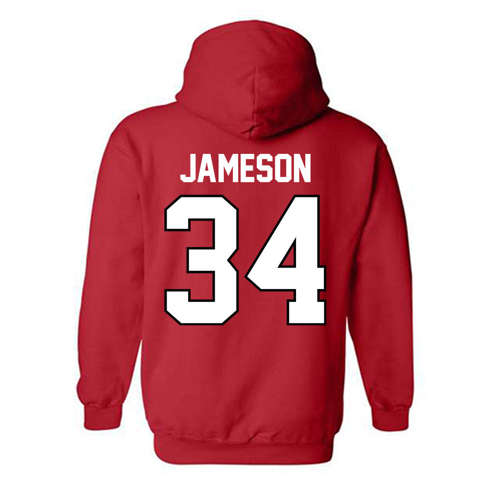Georgia - NCAA Baseball : Caleb Jameson - Classic Shersey Hooded Sweatshirt-1