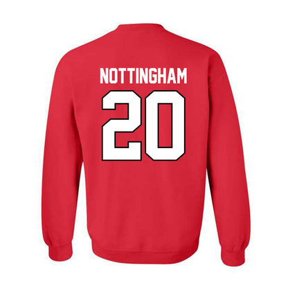 Georgia - NCAA Baseball : Joe Nottingham - Classic Shersey Crewneck Sweatshirt-1