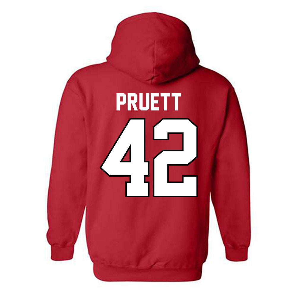 Georgia - NCAA Baseball : Brad Pruett - Classic Shersey Hooded Sweatshirt-1
