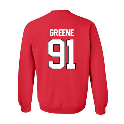 Georgia - NCAA Football : Justin Greene - Classic Shersey Crewneck Sweatshirt-1