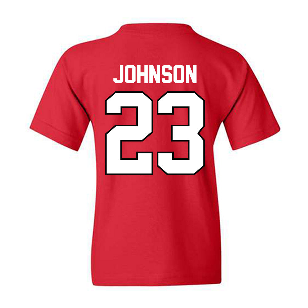 Georgia - NCAA Baseball : Cole Johnson - Classic Shersey Youth T-Shirt-1