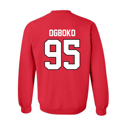 Georgia - NCAA Football : Nnamdi Ogboko - Classic Shersey Crewneck Sweatshirt-1