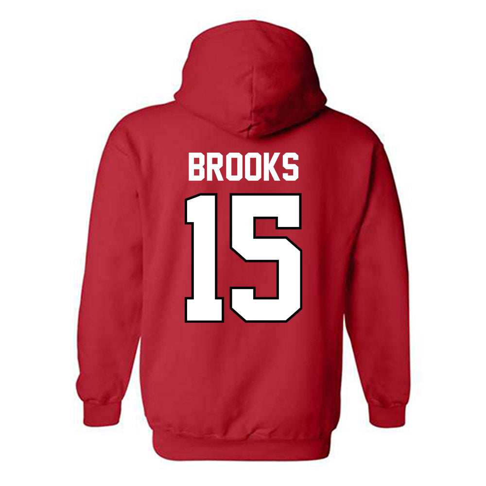 Georgia - NCAA Football : Khamari Brooks - Classic Shersey Hooded Sweatshirt-1