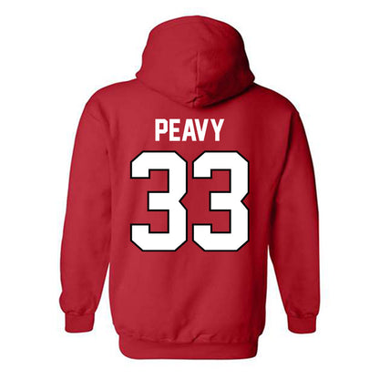 Georgia - NCAA Baseball : Jackson Peavy - Classic Shersey Hooded Sweatshirt-1