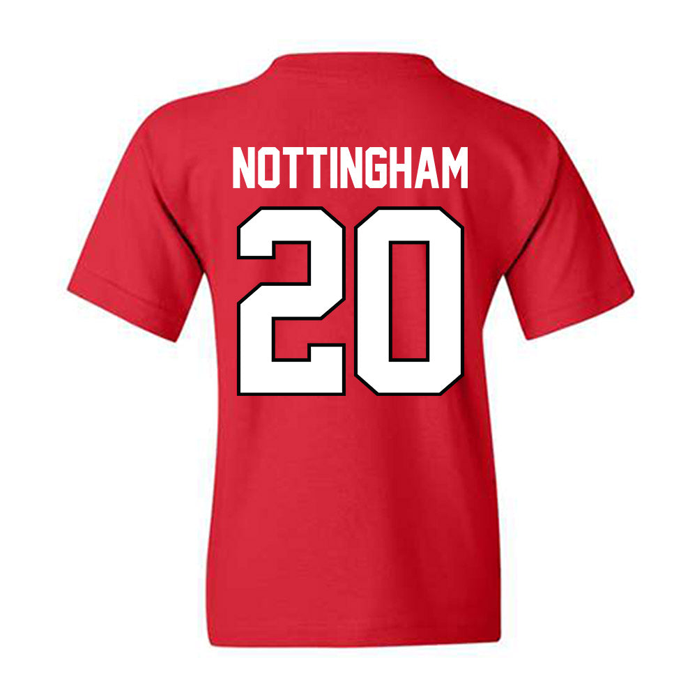Georgia - NCAA Baseball : Joe Nottingham - Classic Shersey Youth T-Shirt-1