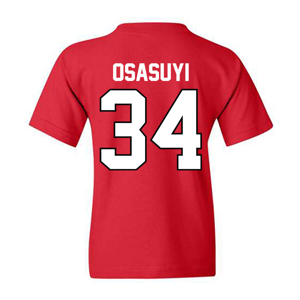 Georgia - NCAA Men's Basketball : Andrew Osasuyi - Classic Shersey Youth T-Shirt-1