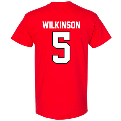 Georgia - NCAA Men's Basketball : Jeremiah Wilkinson - Classic Shersey T-Shirt-1