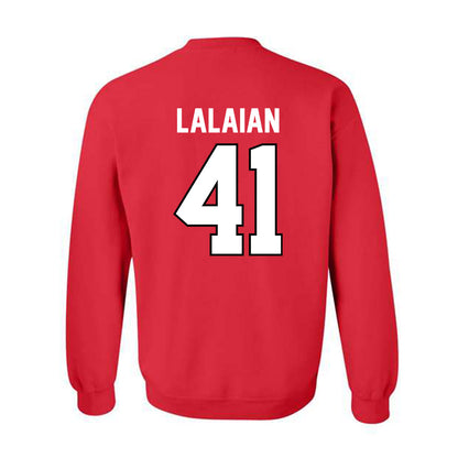 Georgia - NCAA Football : David Lalaian - Classic Shersey Crewneck Sweatshirt-1