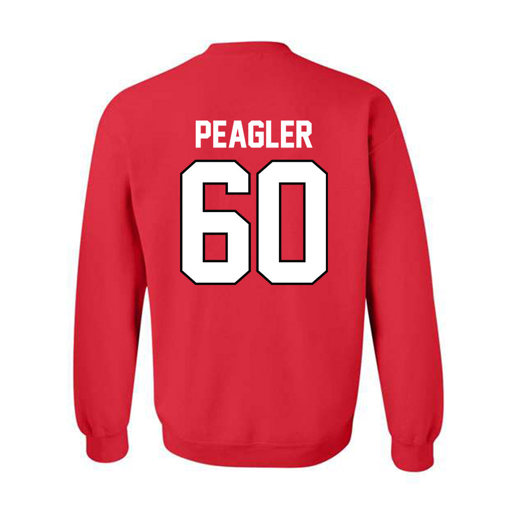 Georgia - NCAA Football : Henry Peagler - Classic Shersey Crewneck Sweatshirt-1