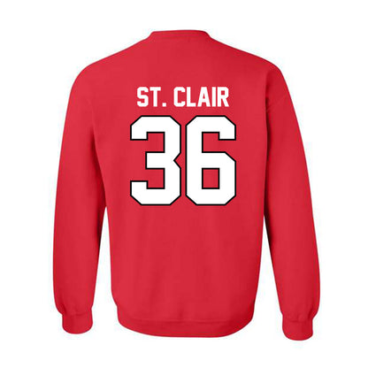 Georgia - NCAA Football : Jackson St. Clair - Classic Shersey Crewneck Sweatshirt-1