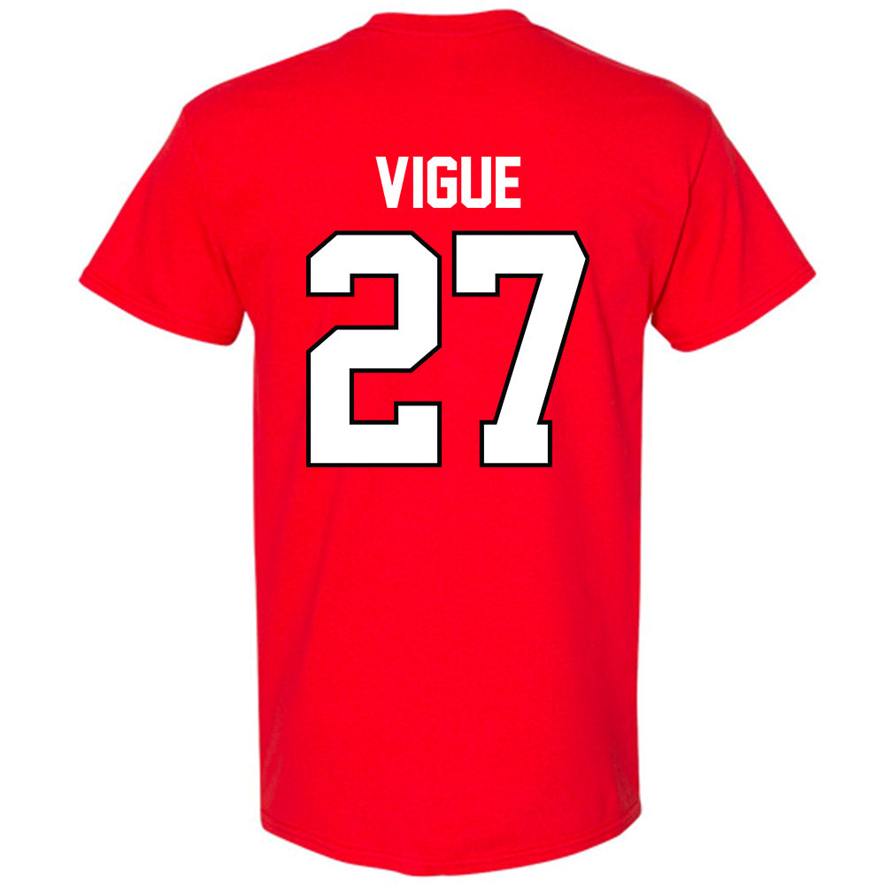 Georgia - NCAA Baseball : Dylan Vigue - Classic Shersey T-Shirt-1