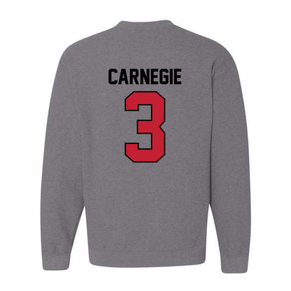 Georgia - NCAA Women's Basketball : Danielle Carnegie - Classic Shersey Crewneck Sweatshirt-1