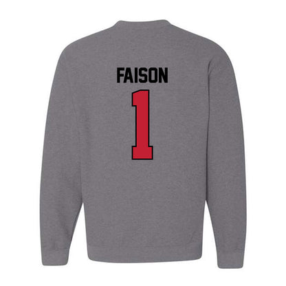 Georgia - NCAA Women's Basketball : Jocelyn Faison - Classic Shersey Crewneck Sweatshirt-1