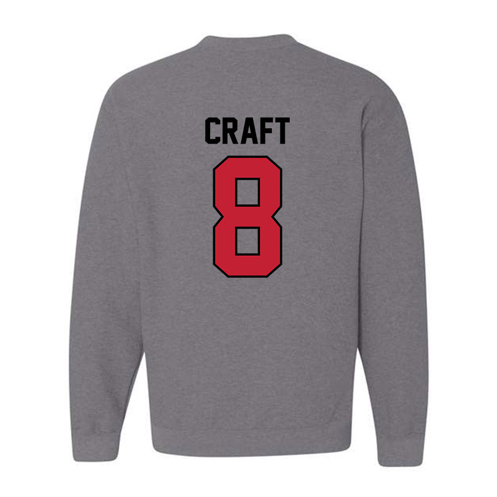 Georgia - NCAA Women's Basketball : Zhen Craft - Classic Shersey Crewneck Sweatshirt-1
