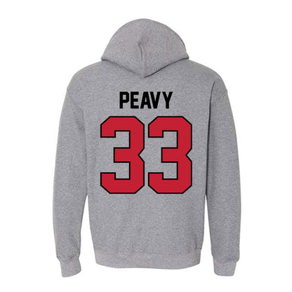 Georgia - NCAA Baseball : Jackson Peavy - Classic Shersey Hooded Sweatshirt-1