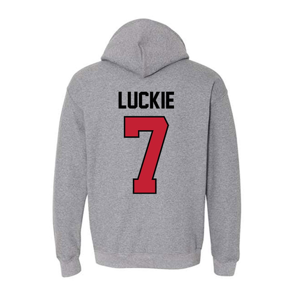 Georgia - NCAA Football : Lawson Luckie - Classic Shersey Hooded Sweatshirt-1