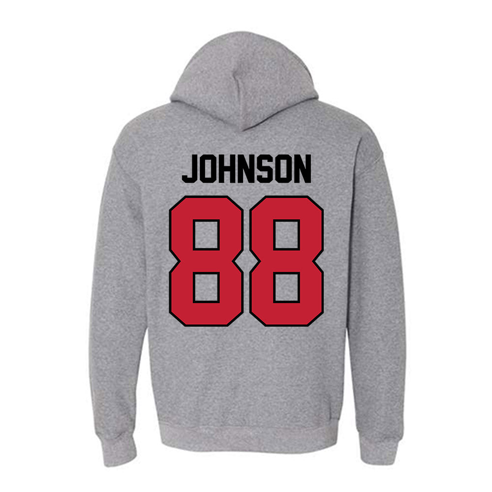 Georgia - NCAA Football : Nasir Johnson - Classic Shersey Hooded Sweatshirt-1