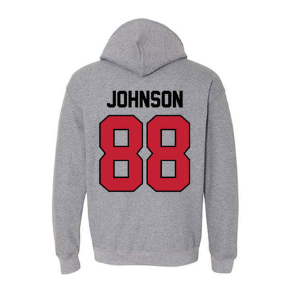 Georgia - NCAA Football : Nasir Johnson - Classic Shersey Hooded Sweatshirt-1