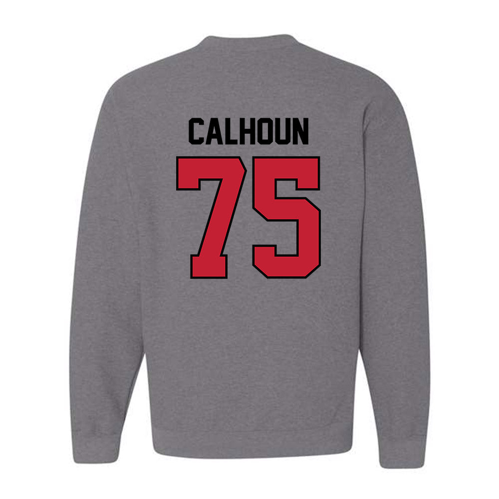 Georgia - NCAA Football : Daniel Calhoun - Classic Shersey Crewneck Sweatshirt-1