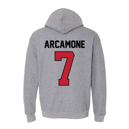Georgia - NCAA Baseball : Jack Arcamone - Classic Shersey Hooded Sweatshirt-1