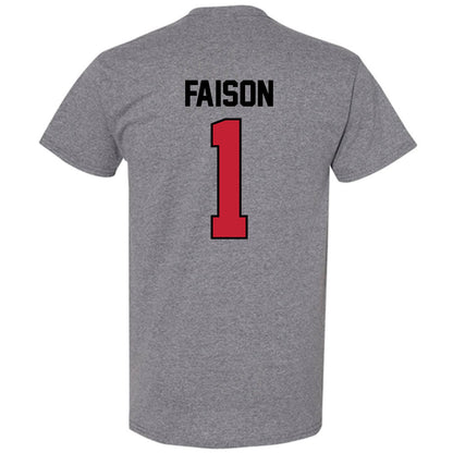 Georgia - NCAA Women's Basketball : Jocelyn Faison - Classic Shersey T-Shirt-1