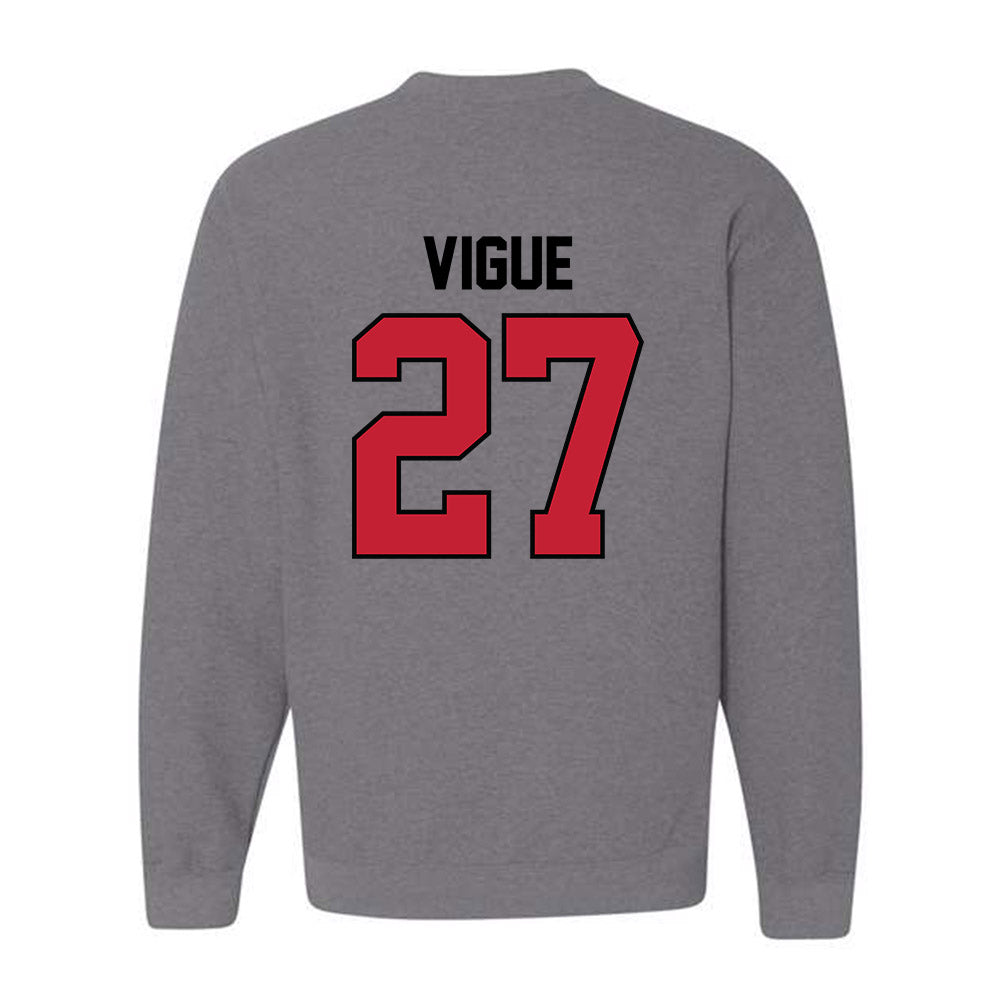 Georgia - NCAA Baseball : Dylan Vigue - Classic Shersey Crewneck Sweatshirt-1