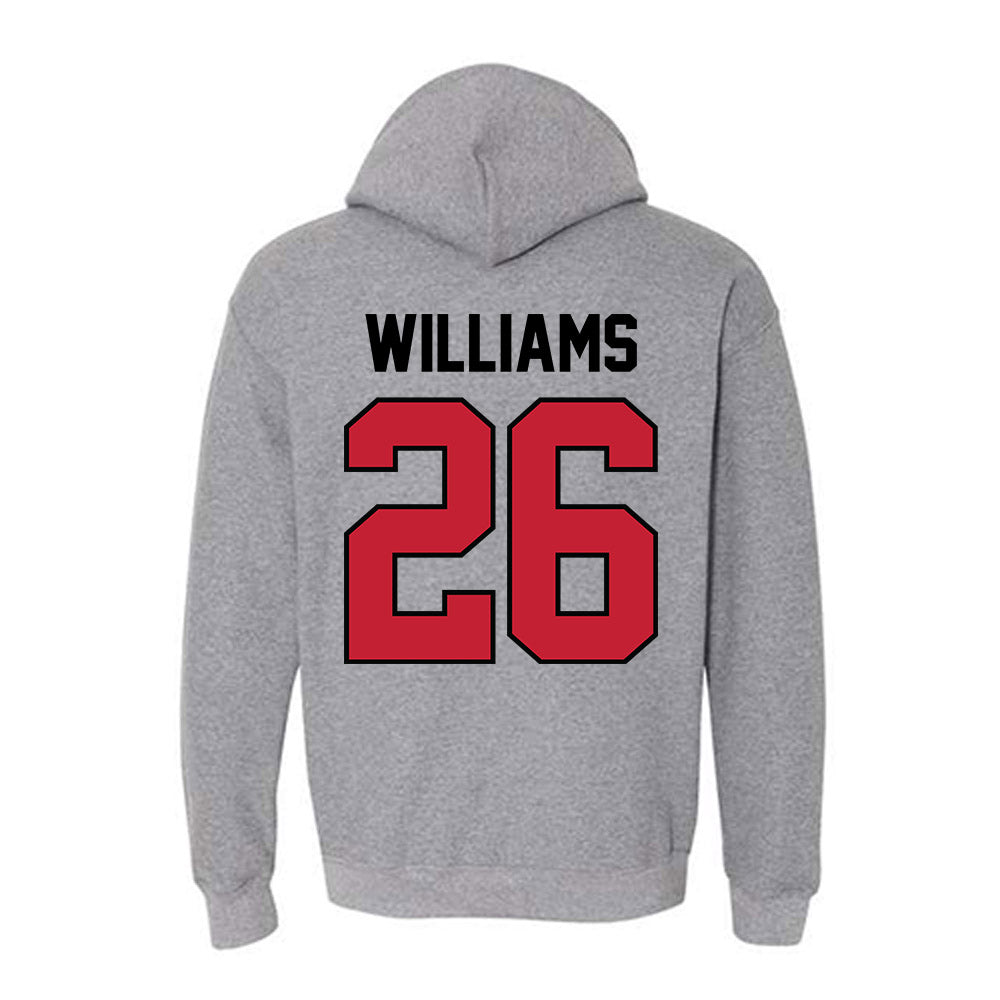 Georgia - NCAA Football : Gentry Williams - Classic Shersey Hooded Sweatshirt-1