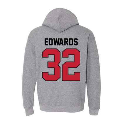 Georgia - NCAA Baseball : Grant Edwards - Classic Shersey Hooded Sweatshirt-1