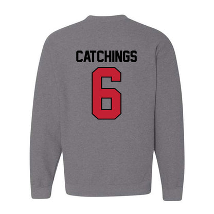 Georgia - NCAA Men's Basketball : Kanon Catchings - Classic Shersey Crewneck Sweatshirt-1