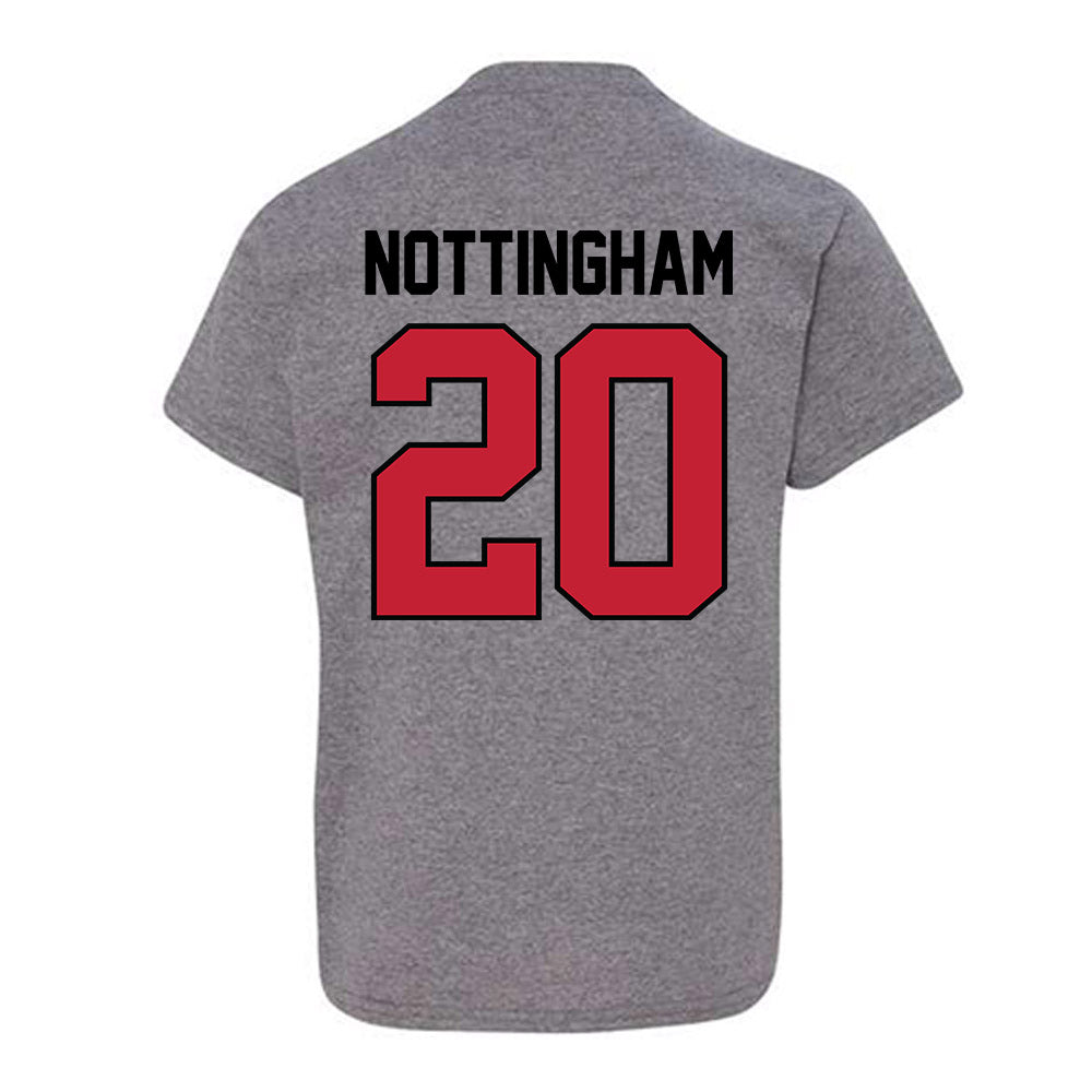 Georgia - NCAA Baseball : Joe Nottingham - Classic Shersey Youth T-Shirt-1