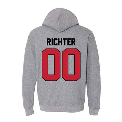 Georgia - NCAA Women's Volleyball : Alex richter - Classic Shersey Hooded Sweatshirt-1