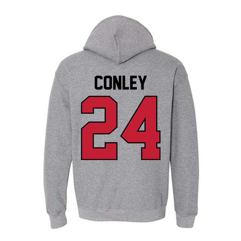 Georgia - NCAA Football : Braylon Conley - Classic Shersey Hooded Sweatshirt-1