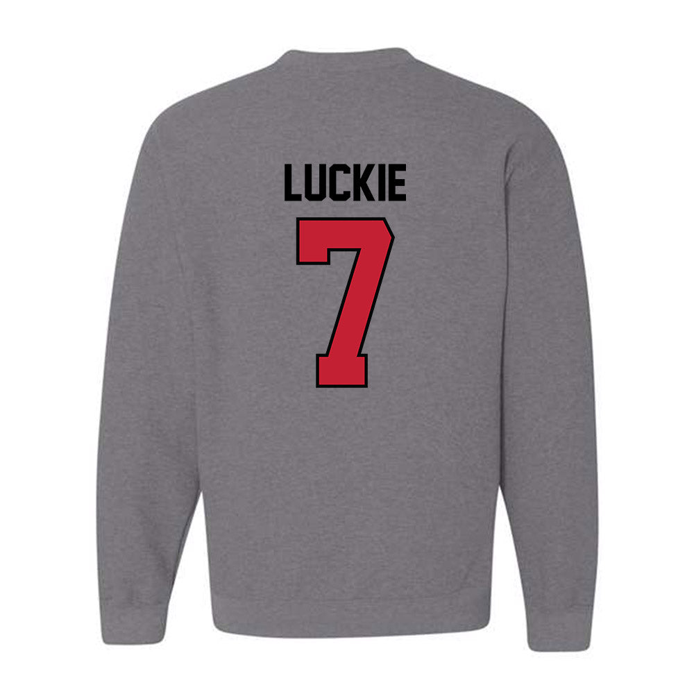 Georgia - NCAA Football : Lawson Luckie - Classic Shersey Crewneck Sweatshirt-1