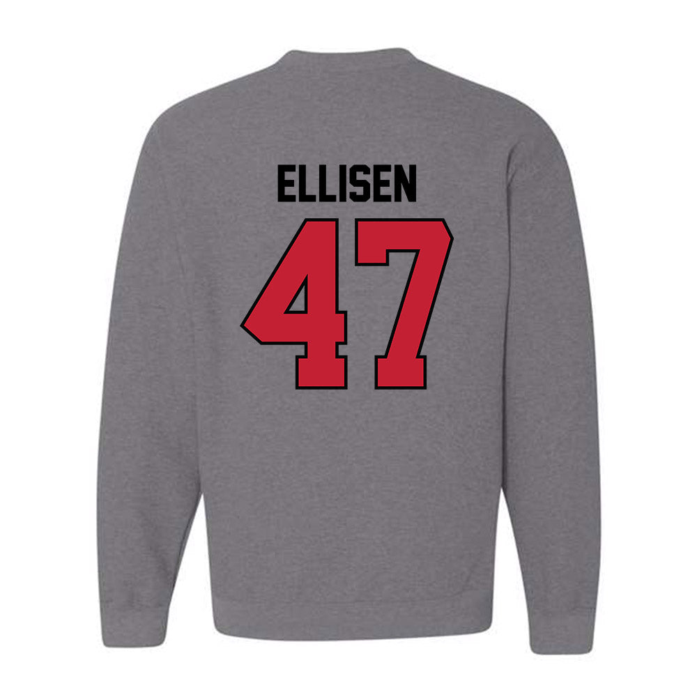Georgia - NCAA Baseball : Thomas Ellisen - Classic Shersey Crewneck Sweatshirt-1