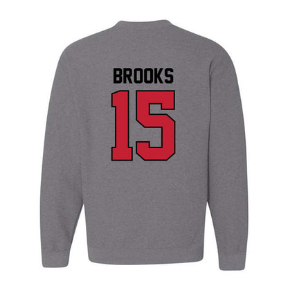 Georgia - NCAA Football : Khamari Brooks - Classic Shersey Crewneck Sweatshirt-1