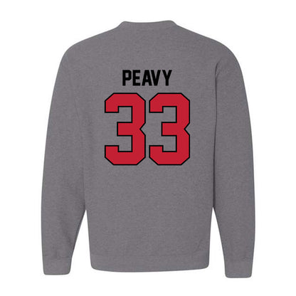 Georgia - NCAA Baseball : Jackson Peavy - Classic Shersey Crewneck Sweatshirt-1