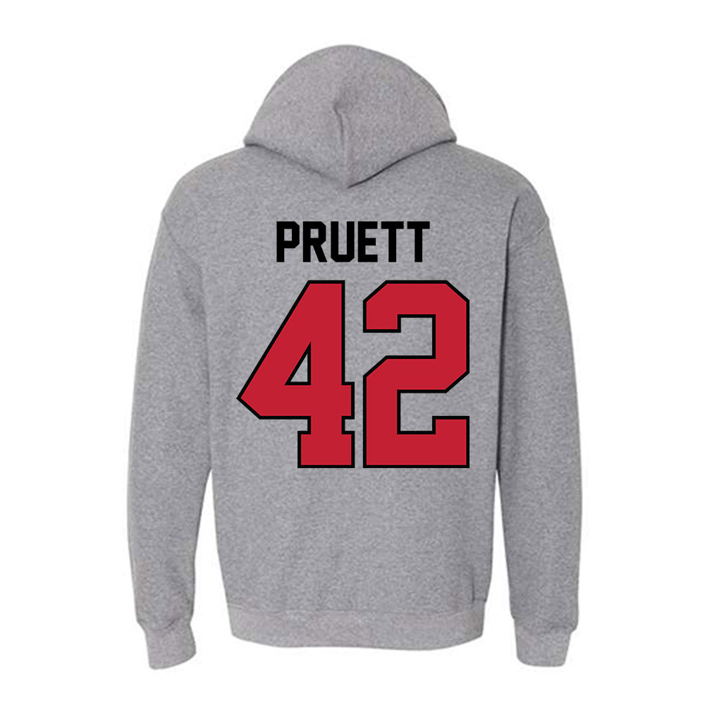 Georgia - NCAA Baseball : Brad Pruett - Classic Shersey Hooded Sweatshirt-1