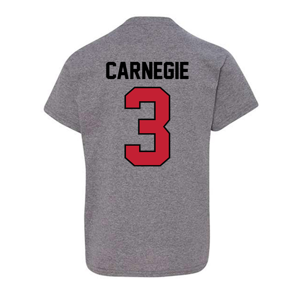 Georgia - NCAA Women's Basketball : Danielle Carnegie - Classic Shersey Youth T-Shirt-1