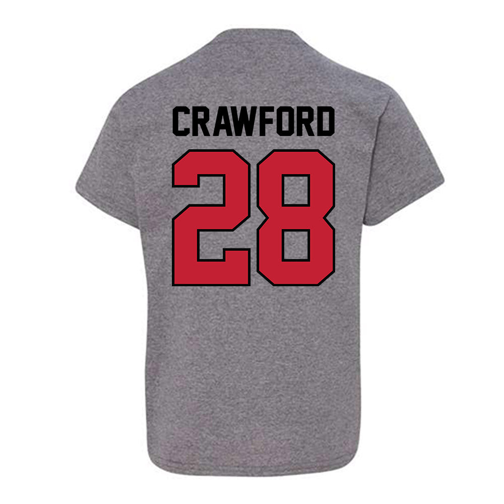 Georgia - NCAA Women's Soccer : London Crawford - Classic Shersey Youth T-Shirt-1