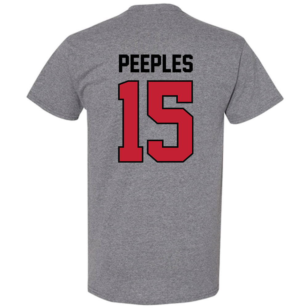 Georgia - NCAA Baseball : Ty Peeples - Classic Shersey T-Shirt-1