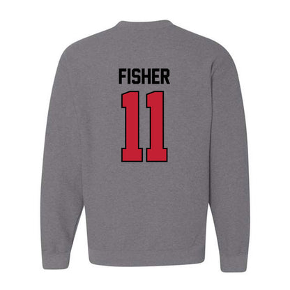 Georgia - NCAA Softball : Addisen Fisher - Classic Shersey Crewneck Sweatshirt-1